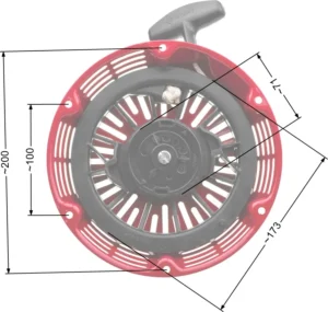 Starteris Honda GX340 GX390 zam. 28400-ZE3-W01 / 28400-ZE9-003ZA