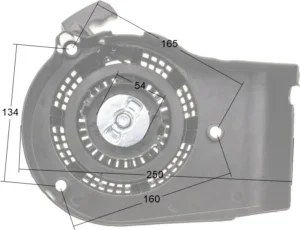 Starteris Daye DG350