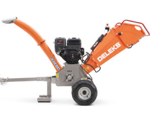 Petrol chipper shredder with Briggs&Stratton and Estart