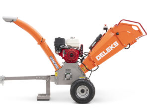 Petrol chipper shredder with Honda engine and Estart