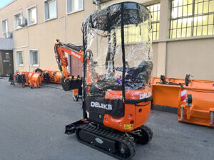 Protective Cover (Rain and Wind) - Accessory for DELEKS® M90-M100-M100se Mini Excavators