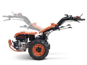 Reversible two-wheel tractor
