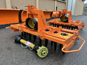 Rotary Harrow with Pipe roller for 30 - 70 HP tractors