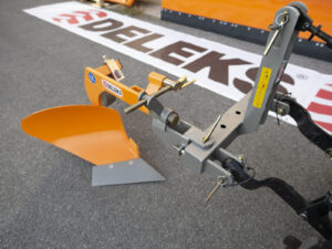 Single furrow plough  with Gauge wheel for tractors like Yanmar