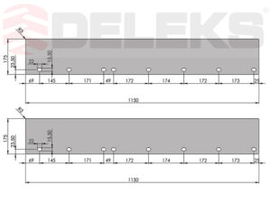 Spare steel blade SSH-04 2.2