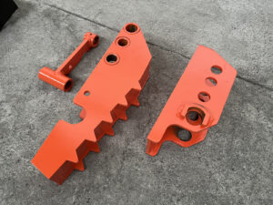 Thumb for bucket mini excavators