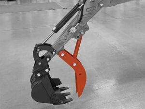 Thumb for bucket mini excavators