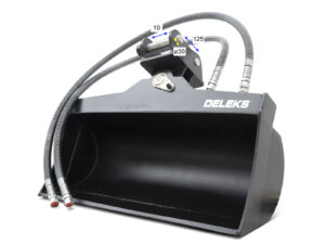 Tilting Ditching Bucket for M180 miniexcavator - 80cm