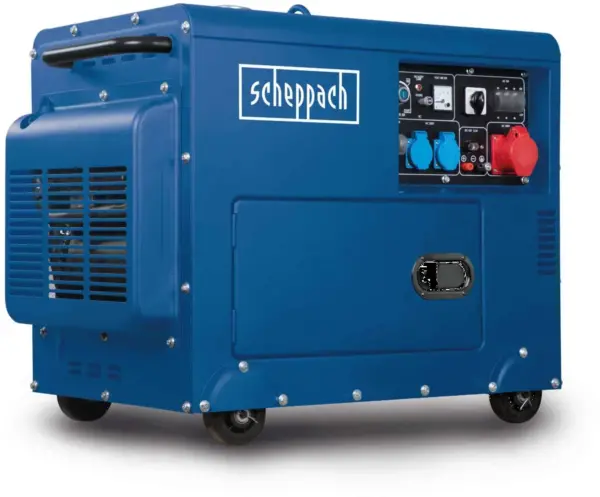 dīzeļa ģenerators scheppach sg5200d 5kw