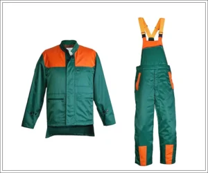 Ubranie letnie pilarza /spodnie ogrodniczki + kurtka/ klasa 2 rozmiar XXXL